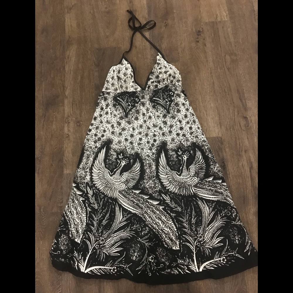 Black & White/Cream light summer dress